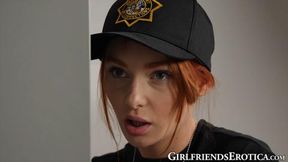 Cougar's Sultry Curves Devour Redhead Teen's Passion