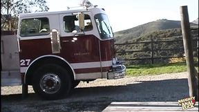 Firefighter saved this gal, anally ravaged her till she screamed