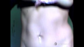blonde slut puts the grapes in her ass and then in her mouth