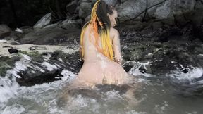 Monika Fox's Extreme Beach Pleasure: Anal&#x1F44C;, DP, Squirt, Prolapse & Big Toy Orgasm&#x1F4A6;