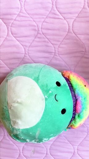 Pissing on a Squish Plushie