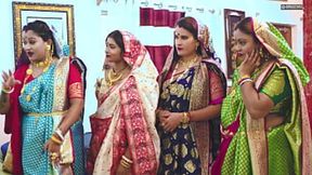 Tharki Burha step Father-in-law Fucks Four Newly Married Daughters in Law ( Hindi Audio )