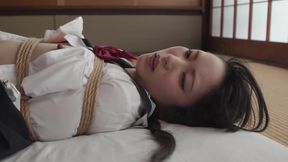 Maika&#039;s Tight Bind in Bondage Bunker