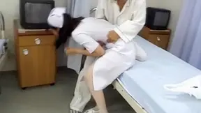 Sizzling Nurse Gets Her Pussy Sucked Hard By The Doctor's Dick
