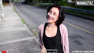 CARNEDELMERCADO - (Luna Castillo, Alex Moreno) - Nerdy Latina With Stunning Body Picked Up And Plowed Hard By A Gigantic