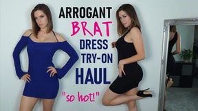 Arrogant Brat Try on Haul (HD)