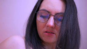 lewd woman pegging her boy s and gets cum.
