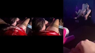 My bestie and I share a cock in a Porncinema