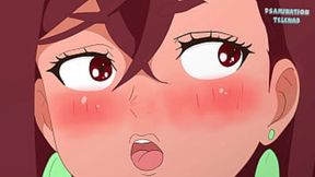 Okarun spies on Momo in the spa (she&#x2019;s nude) &#x2013; Dandadan Hentai, Parody (2025)!