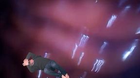 Tiny Human Inside Giantess Belly 4K smaller