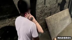 Snow Deville - Petite Tattooed Goth Cheats On Her Boyfriend And Gets Her Ass Fucked By A Bbc In Urbex !!! 5 Min