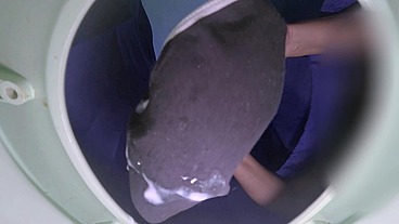 Dirty and wet panty