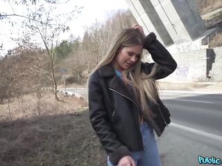 Zlata Shine got money from a sexually excited stranger to suck his cock and have sex with him