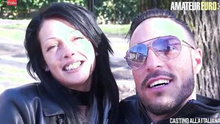 CASTING ALLA ITALIANA - (Krystal Black and Julius) Italian mom Tries sixty-nine