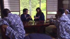 Japanese MILF Takes on a Crowd After NSPS-810&#039;s Intervention