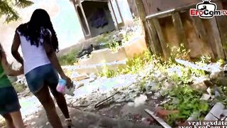 French petite eboby 19 year old at amateur outdoors sex cum swallow