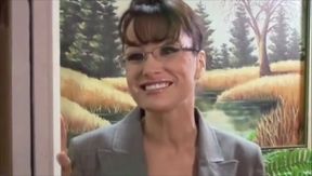 Pleasurable mom Lisa Ann 3some horny porn movie