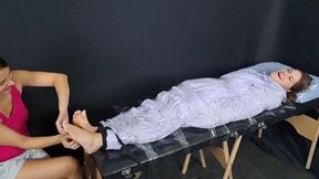 Another Wrapped Tickling Series - LARA TICKLED - HD