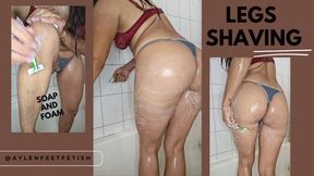 Shaving in the Shower: Wet Skin, Soap & Seduction