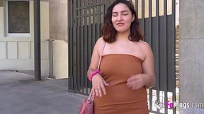 Cash-strapped college cutie fucks for money!