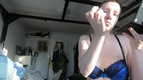 then taking out my septum ring (with pliers!), putting in my retainer, moisturizing and then plucking my eyebrows to try and ...