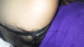 His embrace from behind teased her slick pussy&#x270C;, igniting her desire