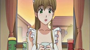 Watch this cartoon maid get humiliated in an intense outdoor thong domination scene!