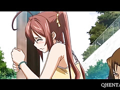 Anime teen picked up in a train and fucked