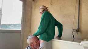 HOT WIFE And Neighbor Surprise Double Orgasm&#x1F4A6; Carnaval