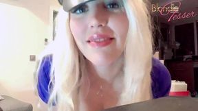 hot cosplay police oficcer arrests you! - blondie fesser
