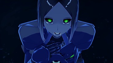 Necron Anime Girl BJ - Warhammer 40k