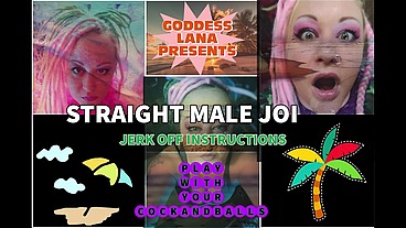 Play with your cock and balls for me the Online JOI Game By Goddess Lana