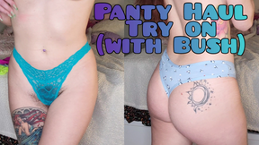 PANTY HAUL TRY - ON WITH BUSH