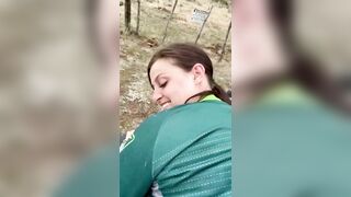 Idaho City Women getting Bent over Doggy Style on a Motorcycle Rides