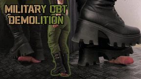 Military CBT Demolition in Chunky Dirty Boots (Edited Version) - Tamystarly - Cock Balls Crush Trample, CBT, Bootjob, Trampling, Shoejob, Stomping