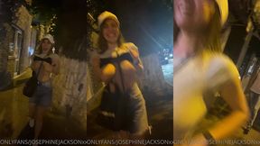 my three efforts to show boobs out on the street
