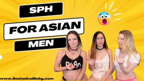 GGG: Asian Cock SPH - Small Penis Humiliation Intense Hardcore Taboo Dirty Talk Three Girls