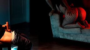 Curvy Buxom Phat-booty Iranian Gal Enjoys Her Lover's Cock I Front Of Her Cuckold Hubby