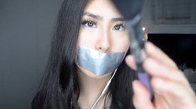 Asmr gauze gag