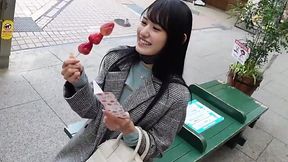 First date with this asian cutie and she already wants my dick