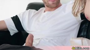 Beautiful MILF teacher helps with my homework with her own special way
