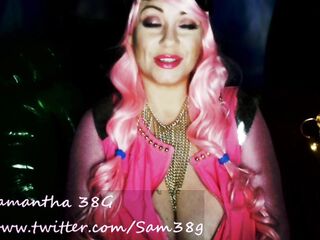 Samantha38g live livecam show archive from chaturbate Alien cosplay outfit