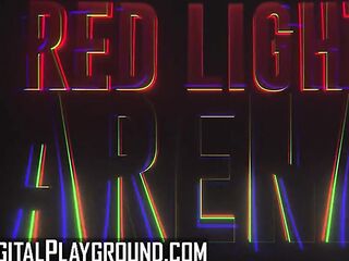 DIGITALPLAYGROUND - Janice Griffith And Demi Sutra Team Up And Win In The Red Light Arena Cum Games