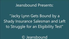 Jacky Lynn Tied up by an Insurance Salesman - HD