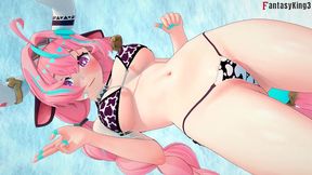 varessa fucking on the beach red - genshin impact - red - full & pov on sheer & ptrn: fantasyking3 - copy