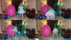 Princess Rosalina's Upskirt Ass Teasing Voyeur Show