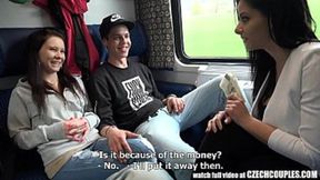 TWO GROUPS, ONE INTIMATE ENCOUNTER ON A TRAIN Alex Black