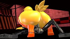 Toy Chica Enjoys Hardcore With a Robotic Partner (FNAF)