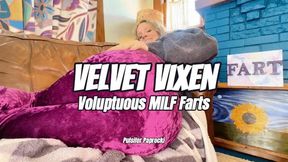 Velvet Vixen: Voluptuous MILF Farts