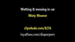 Female Desperation AUDIO Misty Meanor Pee and Mess herself in your car